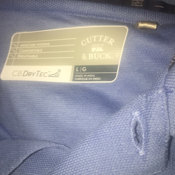 Men's Tennessee Titans Cutter & Buck Polo Shirt L - Picture 4 of 4